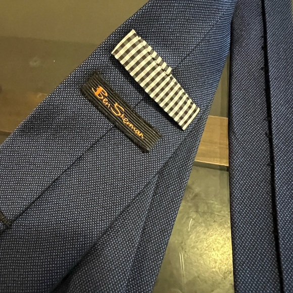 Ben Sherman navy tie - Picture 3 of 3